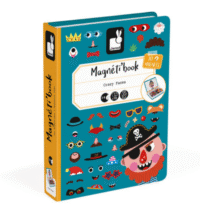 Magnéti’book crazy faces garçon, 70 magnets