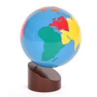 Globe des parties du monde