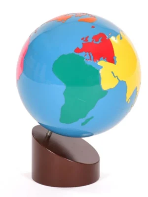 Globe des parties du monde